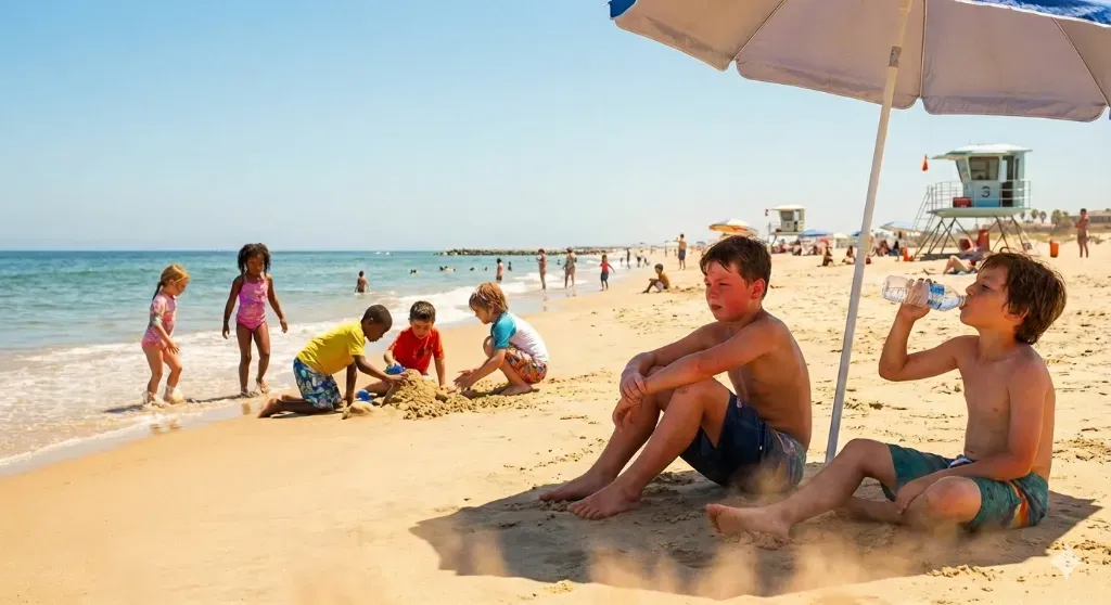 Przegrzanie organizmu u dziecka